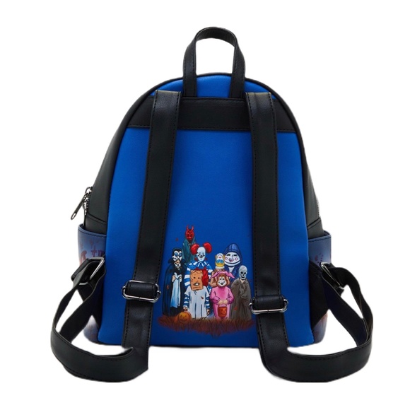 Loungefly Trick \'R‎ Treat Glow-In-The-Dark Sam Mini Backpack And Cardholder main image 3